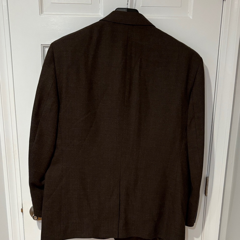 Jos. A. Bank Men's Brown Two-Button Sport Coat Blazer 48R - Picture 5 of 5